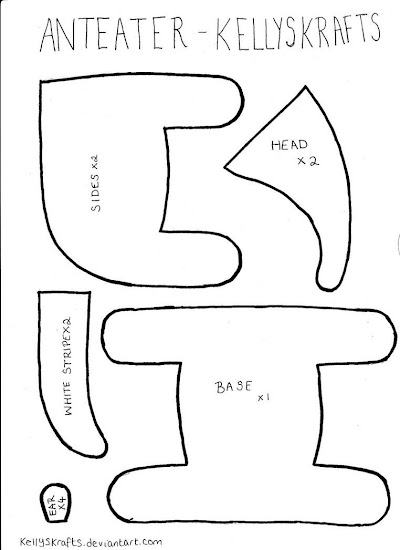 Anteater Coloring Page