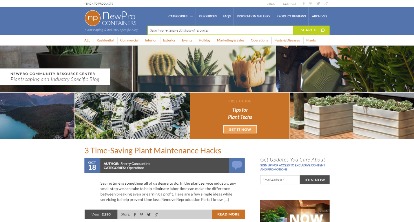 NewPro Containers blog