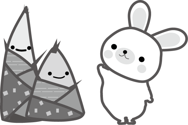 春のイラスト 竹の子 たけのこ 筍 無料イラスト