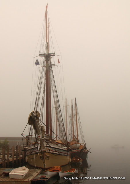 "Waiting Out The Fog" The Maine Windjammer Project
