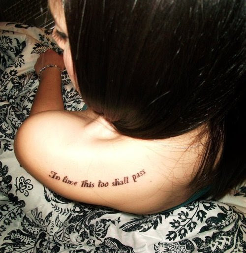 shoulder tattoos quotes shoulder tattoos quotes
