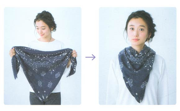 ストールの巻き方 基本 応用まで60選 レディースme