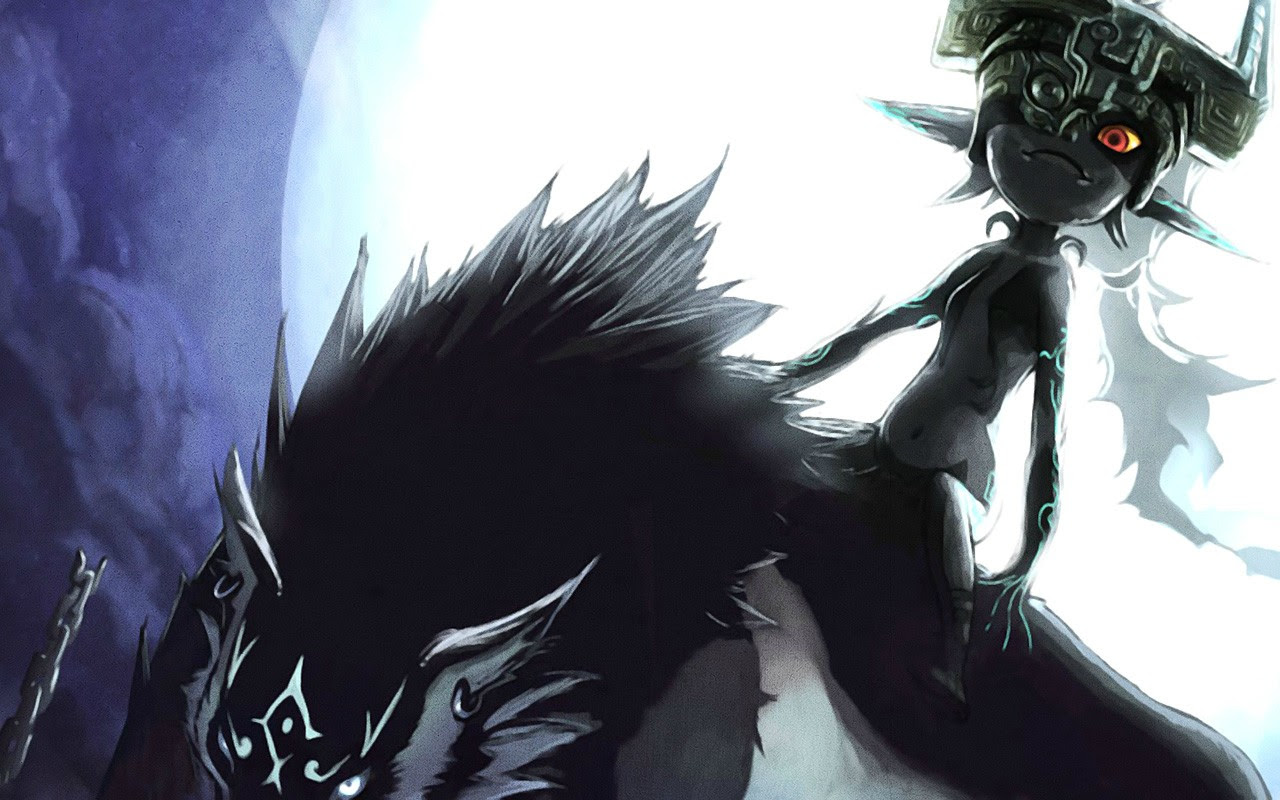 Wolf Link and Midna Wallpaper : wallpapers
