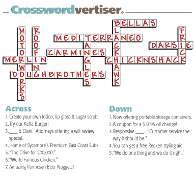 Answers To March S Crossword Puzzle New Values Magazine
