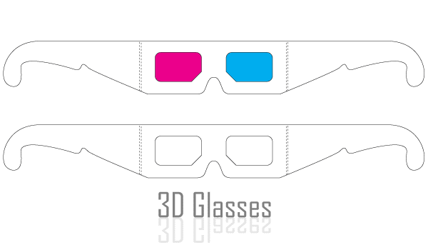 Download 3D Glasses Vector | Download Free Vector Art | Free-Vectors