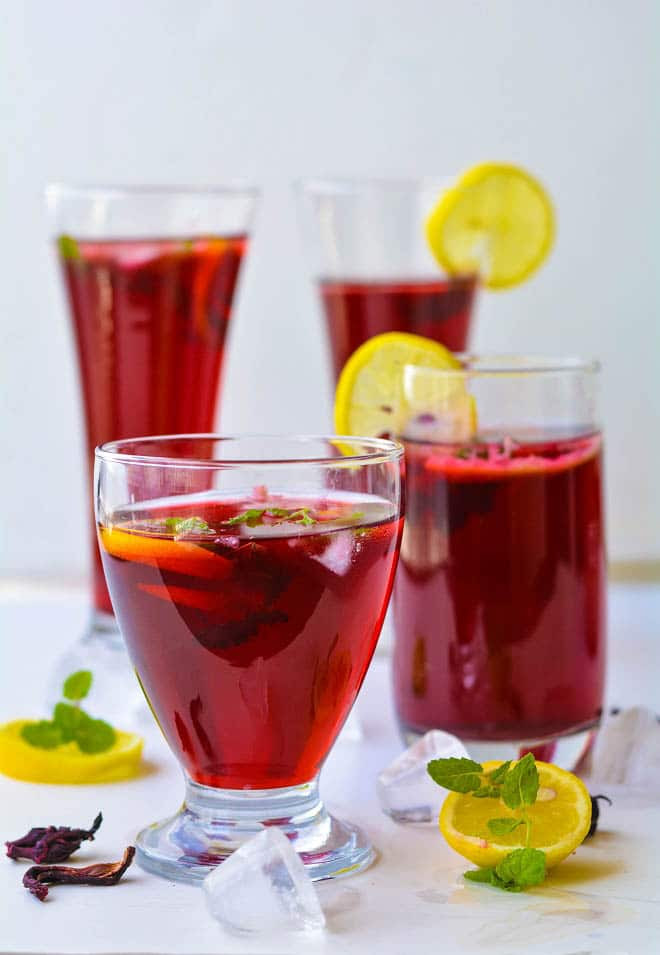 Hibiscour -drink