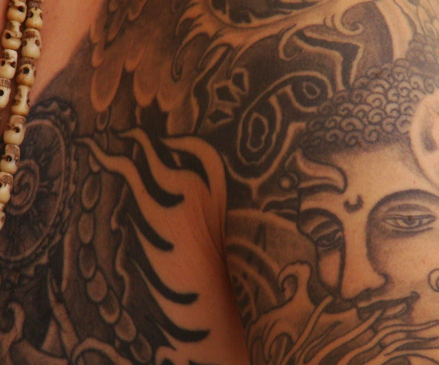 Buda tattoo. Tas tattoo
