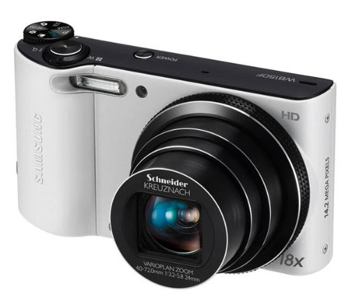 Samsung WB150F Compact Digital Camera - White (14.1MP, 18x Optical Zoom) 3.0 inch LCD WIFI Version