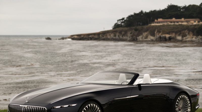 2017 Monterey - Vision Mercedes-Maybach 6 Cabriolet Concept