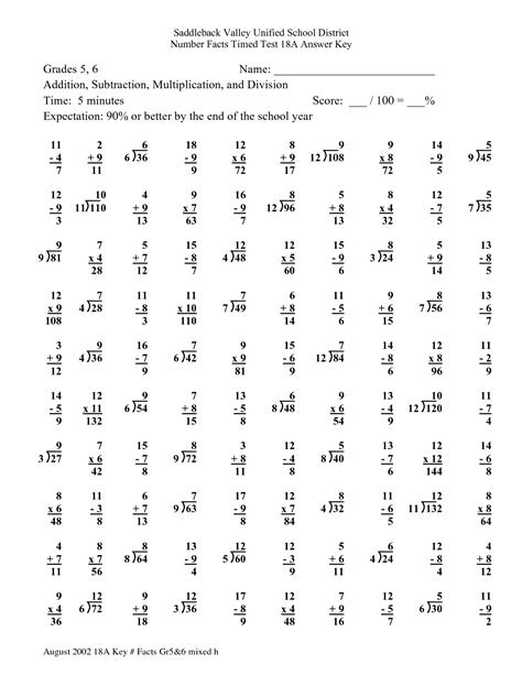  10 best images of 5th grade subtraction worksheets 6th grade math