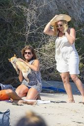 Hilary Duff at the Beach in Malibu, July 2016
