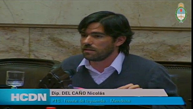 Duro cruce de Nicolás del Caño con la bancada del FPV