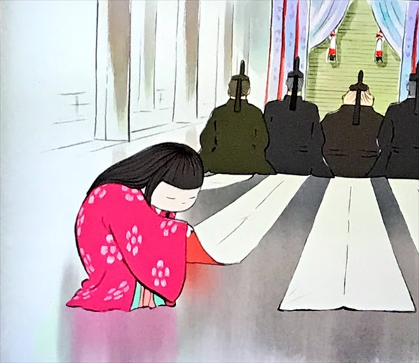 ジブリ映画 金ロー放送 かぐや姫の物語 ネタバレ感想 解説まとめ 一番盛り上がったのはやはり 帝 の登場シーンだった ラフアニメ