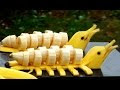 How to Make Banana Decoration | Banana Art | Fruit Carving Banana Garnishes