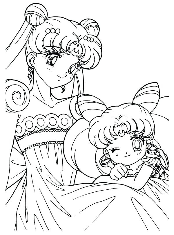 Sailor Moon Characters Coloring Pages at GetColorings.com ...