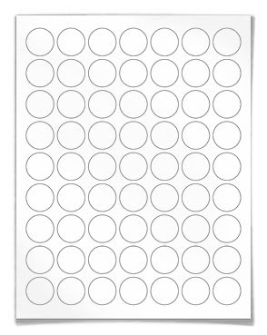 How to print laser labels on word