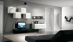 Sleek and Modern TV Wall Mount with Black and White color
