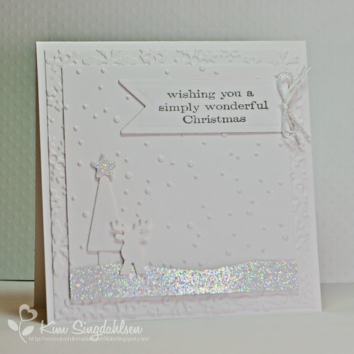 Reindeer in White