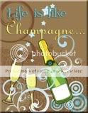Life is like champagne