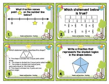  3rd grade end of the year math review 3rd grade math task cards and