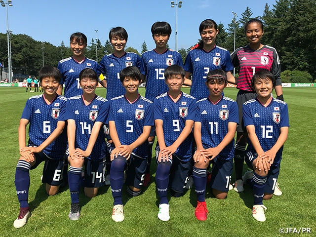 U 16日本女子代表 U 16オランダ女子代表に競り勝つ Jfa 公益財団法人日本サッカー協会