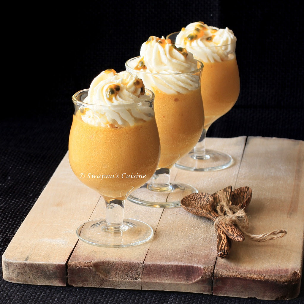 Mango & Passion Fruit Mousse Recipe