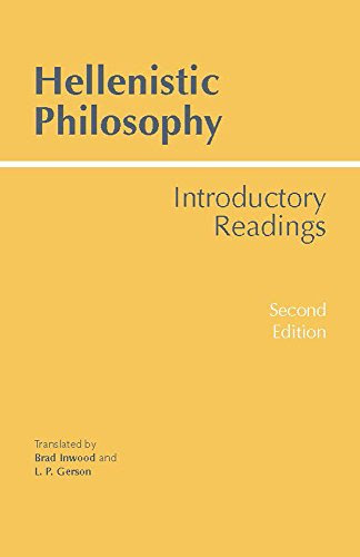 Hellenistic Philosophy (Hackett Classics)From Brand: Hackett Pub Co