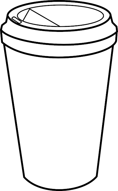 Starbucks Frappuccino Coloring Page