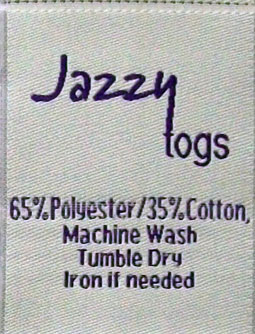 woven label