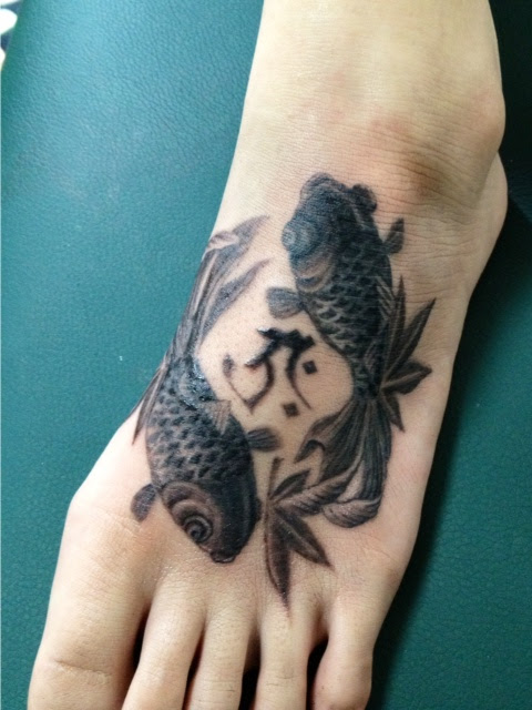 金魚 出目金 1 H2o Tattoo Blog