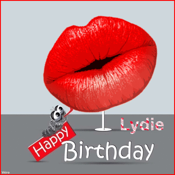 Joyeux Anniversaire Lydie