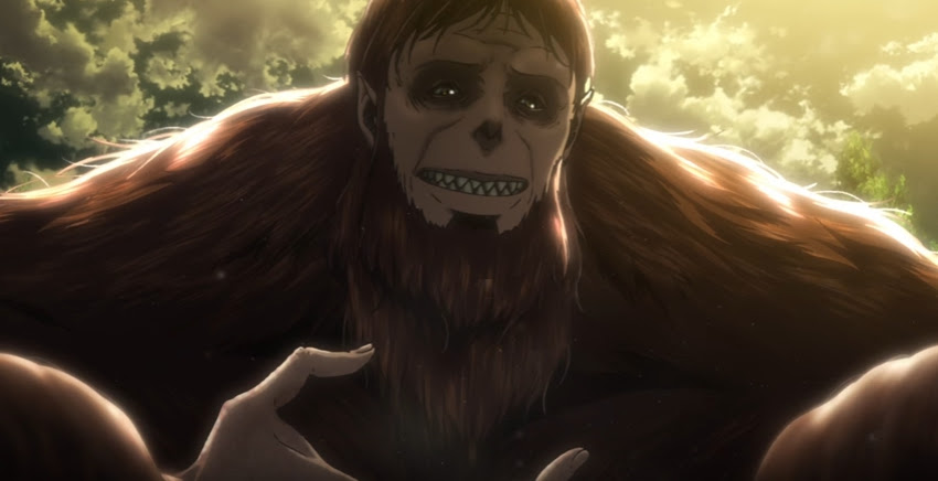 アニメ進撃の巨人2期１話ネタバレ 獣の巨人の正体はエレンの父グリシャの息子 そらの書き物