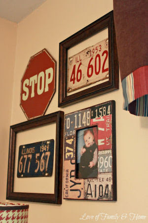 Vintage Cars Route 66 Baby Nursery Theme