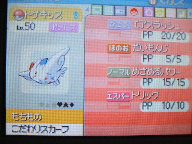 トゲキッス すねかじりブログ