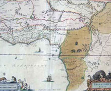 Nigritarium Regio - Karte von Westafrika