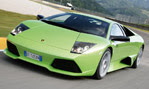 Lamborghini Murcielago LP640 Green Front View