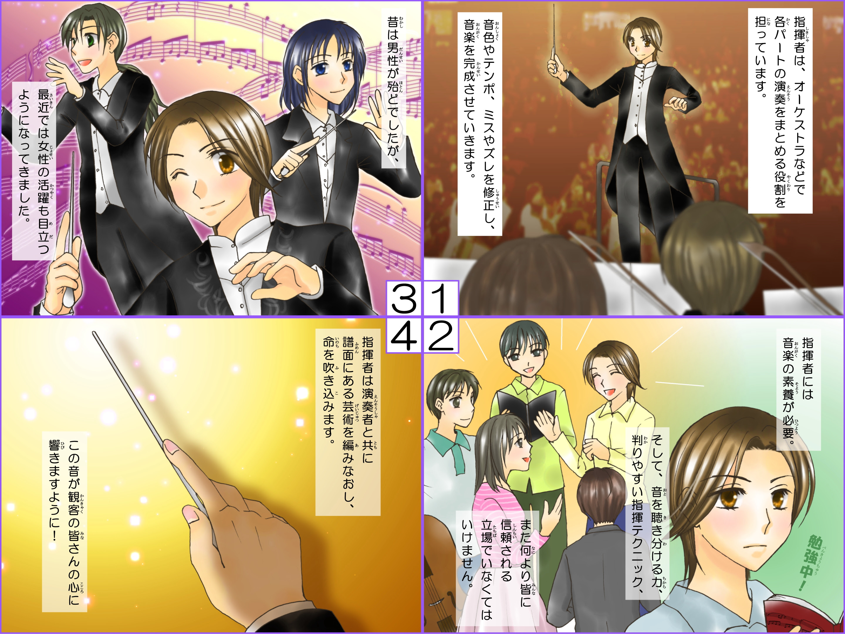 指揮者 Conductor 女の子に人気 さくら Sakura あこがれの職業紹介