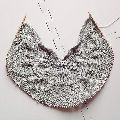 Follow Your Arrow Shawl Knit Along by Jeni Baker