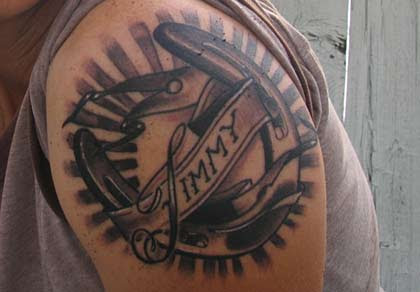 First of all I worked hard at getting a tattoo Been planning it for years