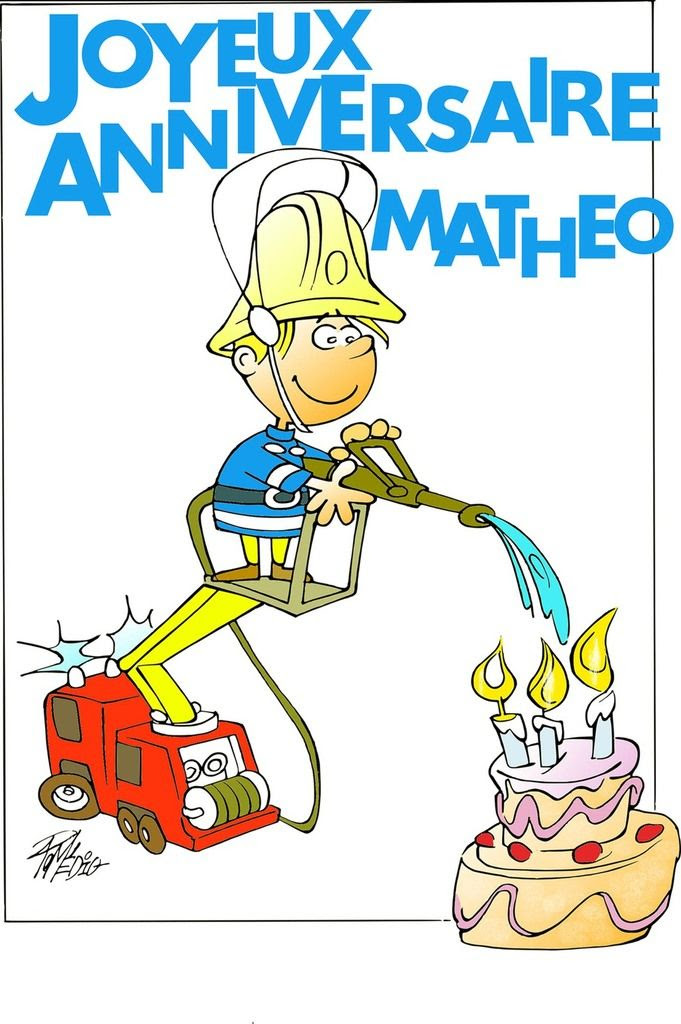 Joyeux Anniversaire Les Dessins De Pomedio