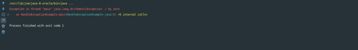 Handle exceptions in java method1 step3.png