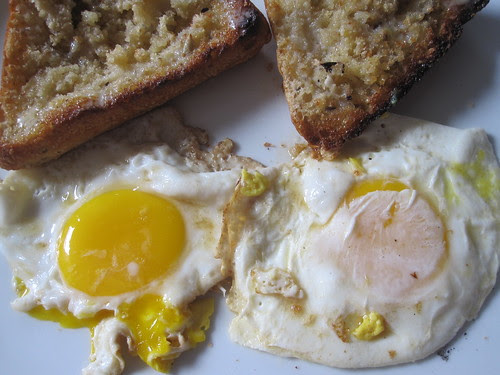 eggs and toast