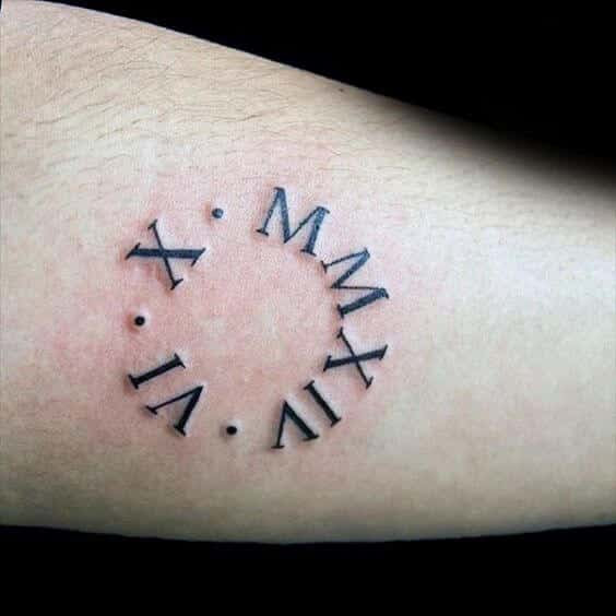 Date Of Birth Tattoos Designs The Best Tattoo Gallery Collection