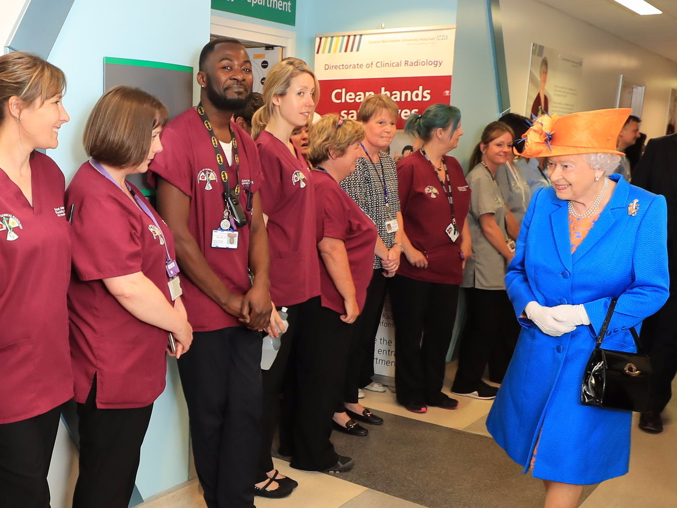 queen elizabeth nurses