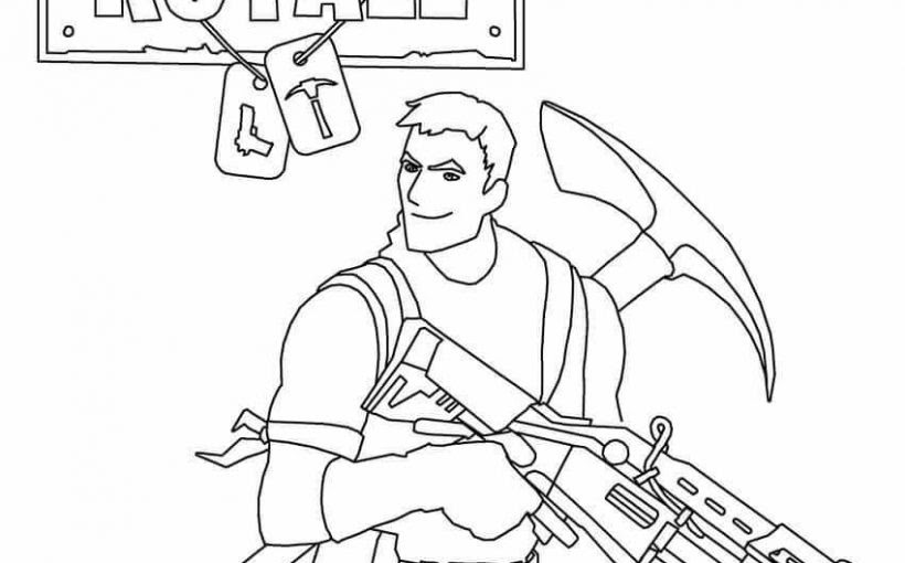  - free fortnite coloring pages to print