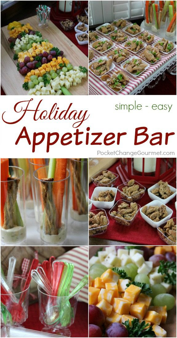 Easy Holiday Appetizers | Pocket Change Gourmet