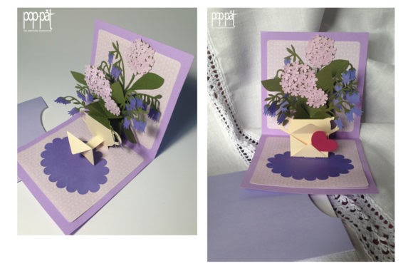 Love SVG Pop Up Ortensie 3D SVG Cut Files Commercial license is always included