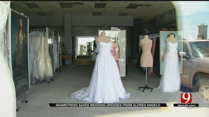 Oklahoma Seamstress Saves Alfred Angelo Bridal Gowns