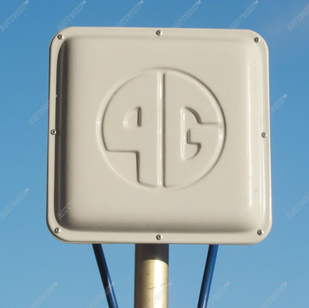 Антекс) AX-2513P MIMO Антенна 4G /LTE2600/направленная/панельная/  2*13Дб/2*N-female