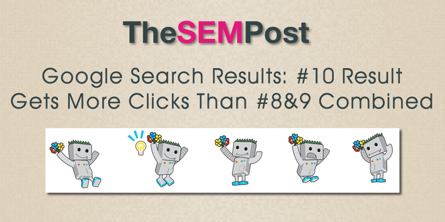 google position 10 clicks